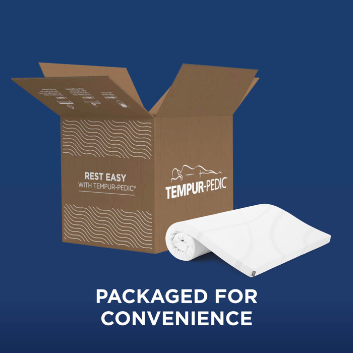 TempurPedic TEMPURAdapt 3" Memory Foam Mattress Topper & Reviews